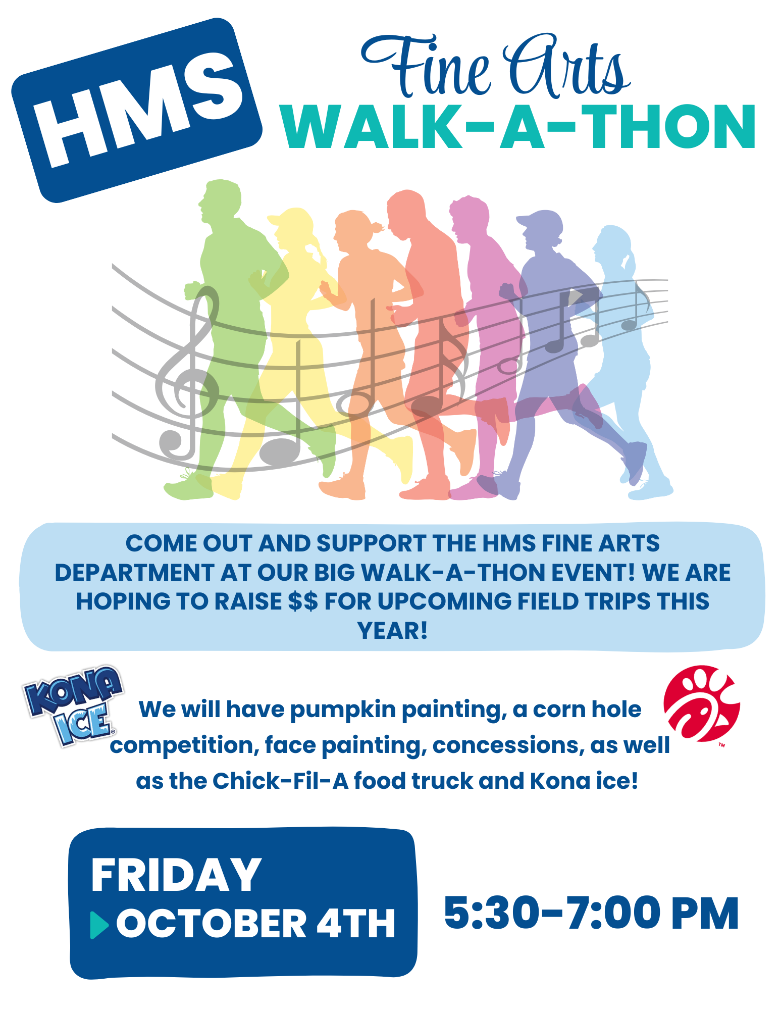 fine arts walk a thon